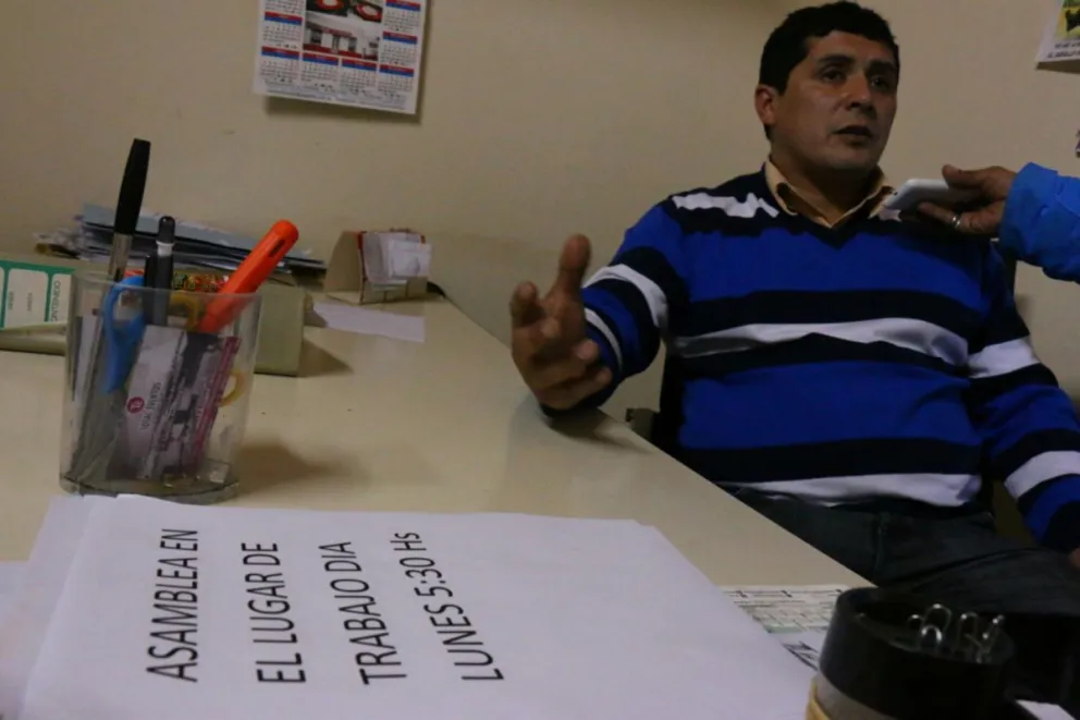 Los trabajadores intimaron a la empresa para mejorar el servicio.