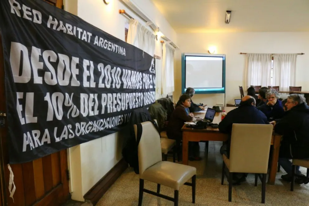 Organizaciones sociales se reunieron en el Concejo Municipal. 