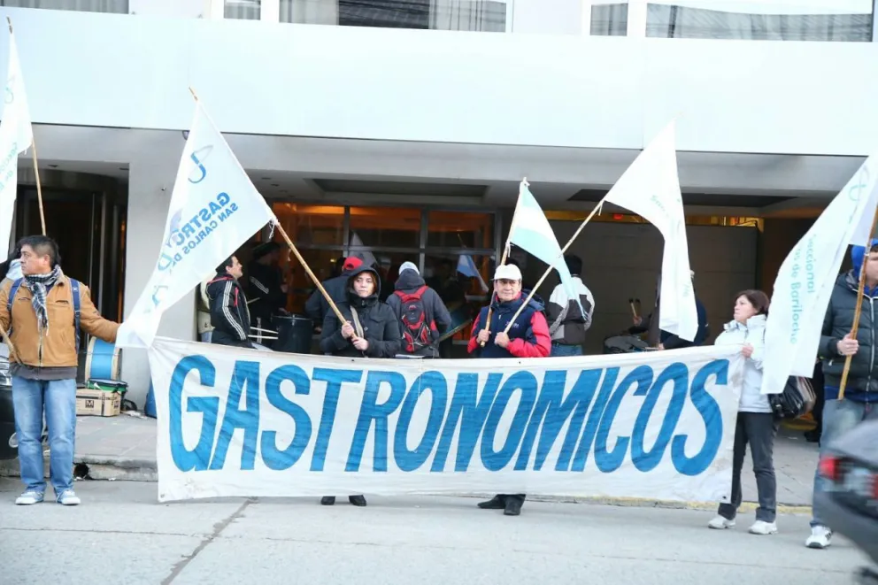 El segundo día de protestas en hoteles
