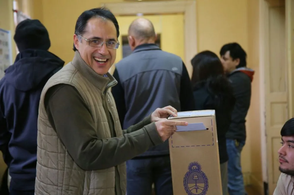 El precandidato a diputado nacional por el Frente Cambiemos, Sergio Wisky.