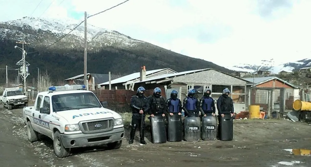Se montó un operativo policial en la zona.