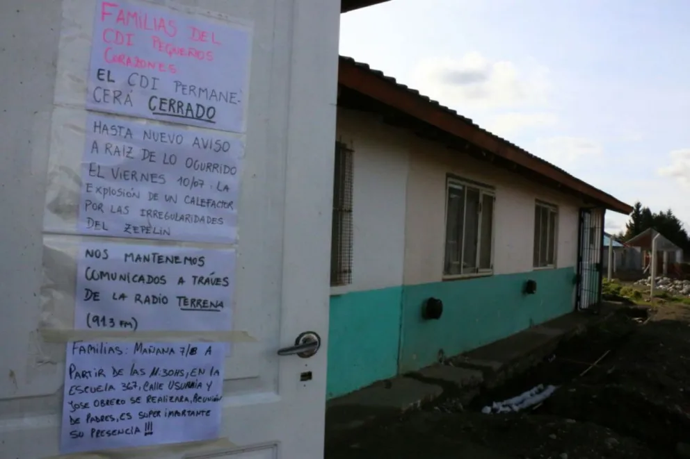 El CDI Pequeños Corazones hace un mes que no tiene gas.