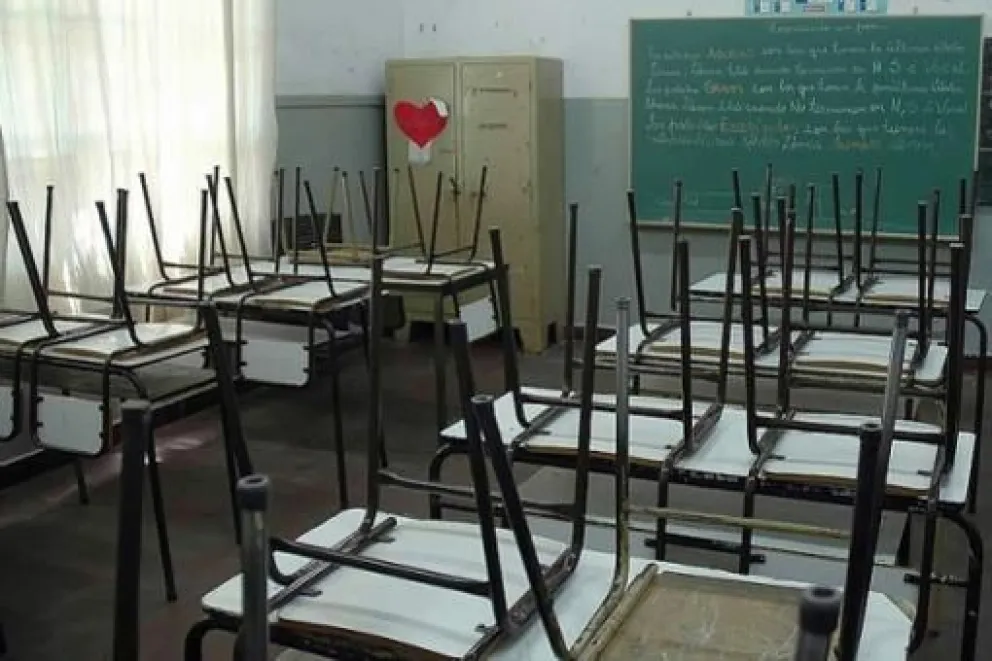 No hay clases en las escuelas públicas de la provincia.