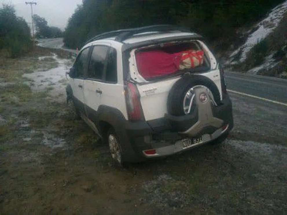 El auto que despistó.