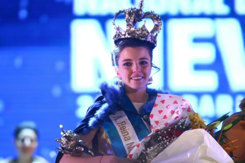 Vanina Lamela, la nueva Reina Nacional de la Nieve.