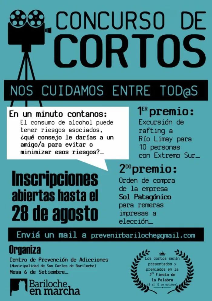 Cortos para promover la prevención del uso de drogas
