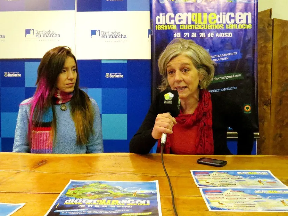 Las organizadoras del festival
