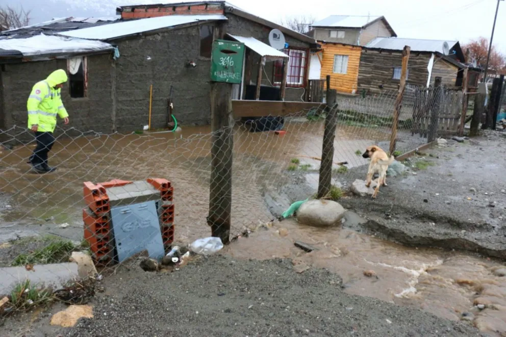 Voladuras de techos por el fuerte temporal
