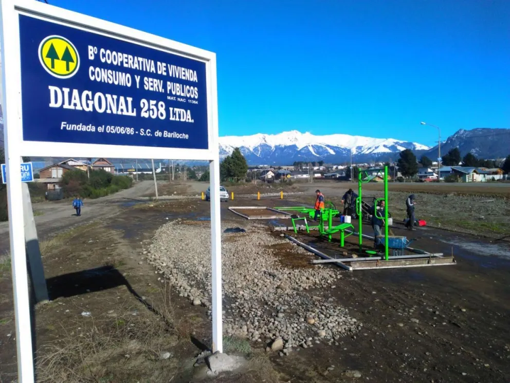 Instalaron la segunda plaza saludable en la ciudad