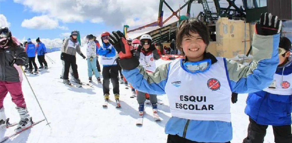 Esquí escolar: diversión y aprendizaje
