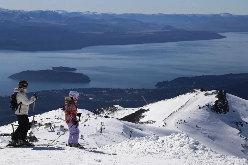 Fin de semana con sol y algunas nubes en Bariloche.