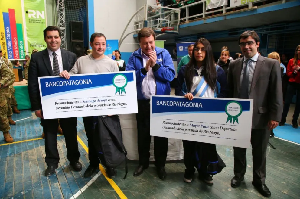 El Banco Patagonia apoya a los deportistas rionegrinos