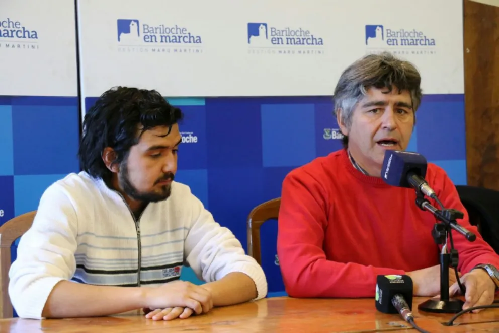 Matías Pellegrini y Rubén Fernández anunciaron la inscripción para el Pre Cosquín. 