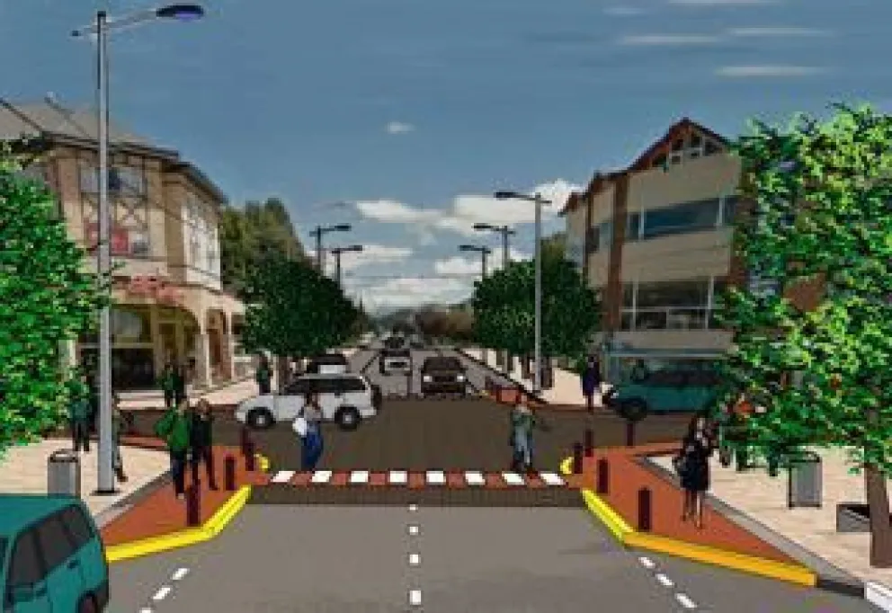 Piden ideas para embellecer la calle Onelli.
