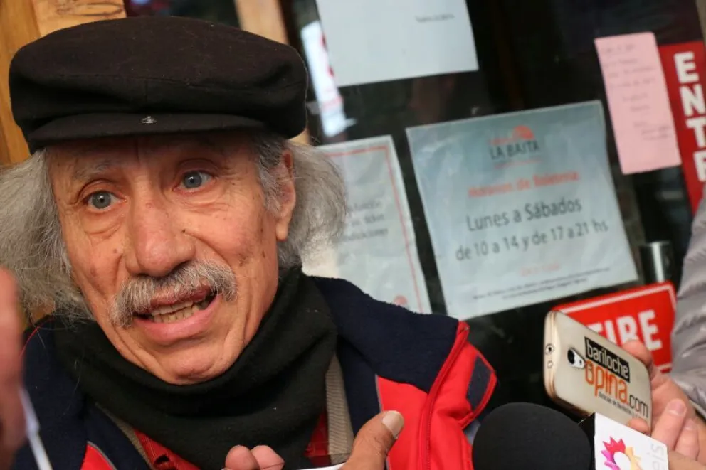 Julio Benítez, actor de teatro.