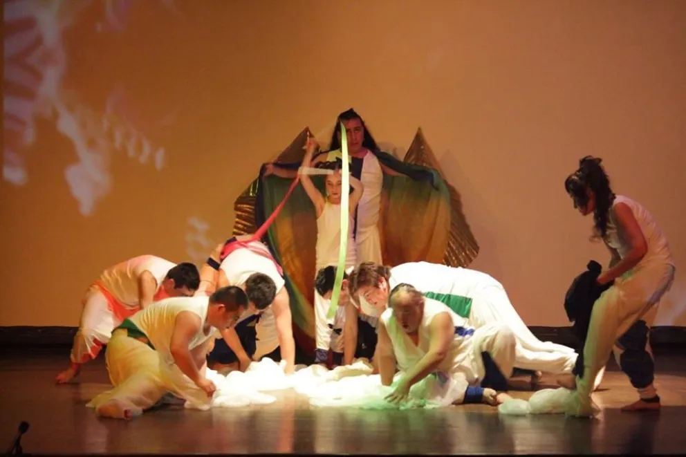 Los chicos de Cre-Arte se lucieron en Buenos Aires