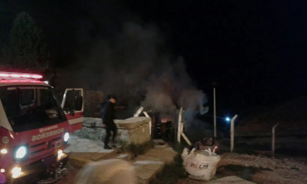 Incendio en las instalaciones de la Casa del Deporte