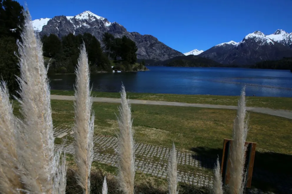 Otra jornada de calor en Bariloche