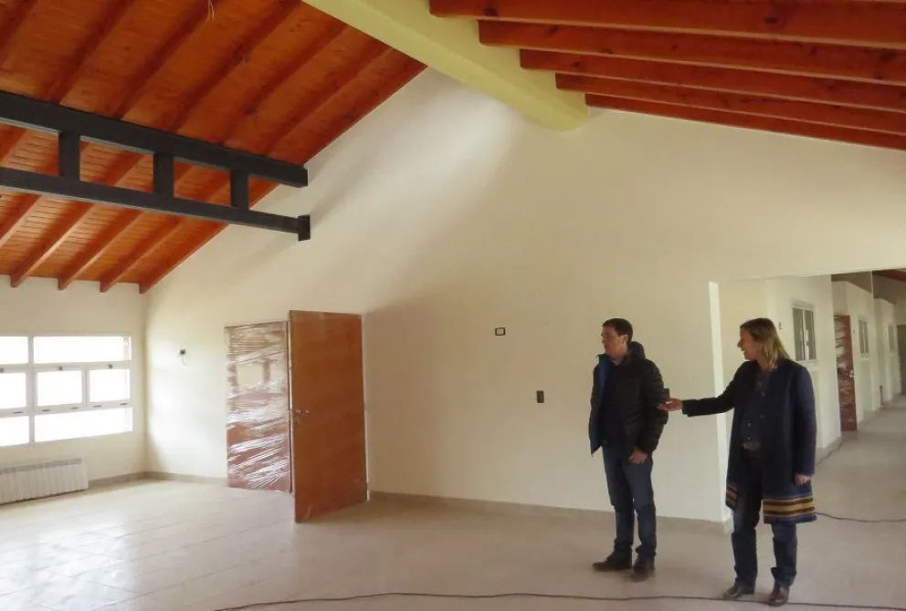 El jardín del barrio Omega, a un paso de inaugurarse