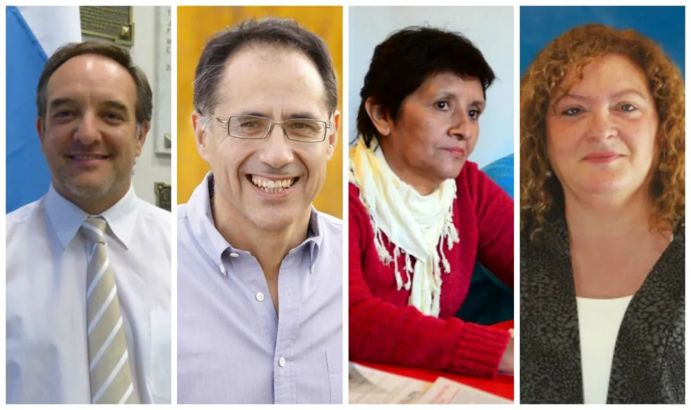 Doñate, Wisky, Quintillán y Riera, encabezaron las cuatro listas de diputados.