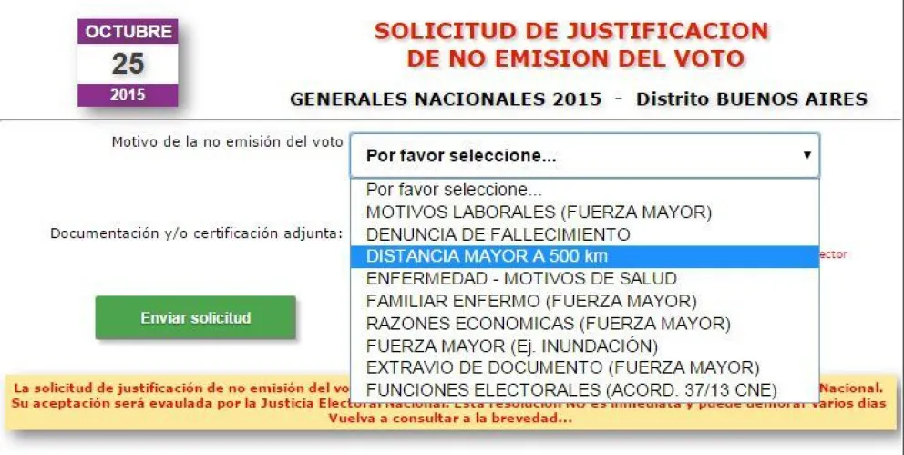 Una herramienta muy útil para los electores que no asistieron a las urnas. 