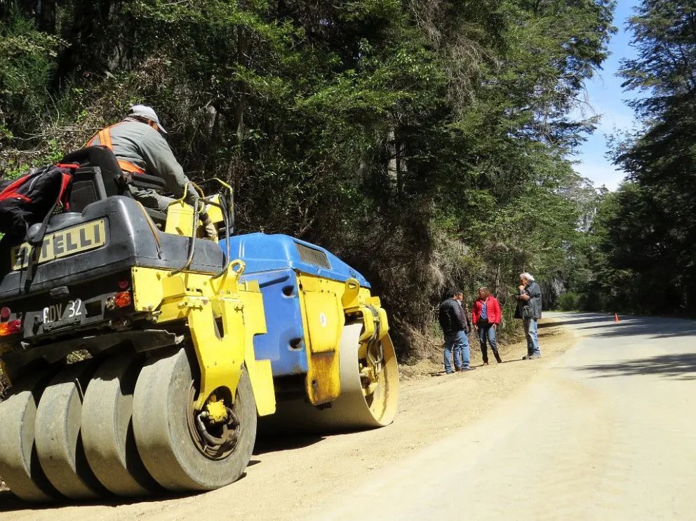 Avanza la obra de bicisenda en Circuito Chico