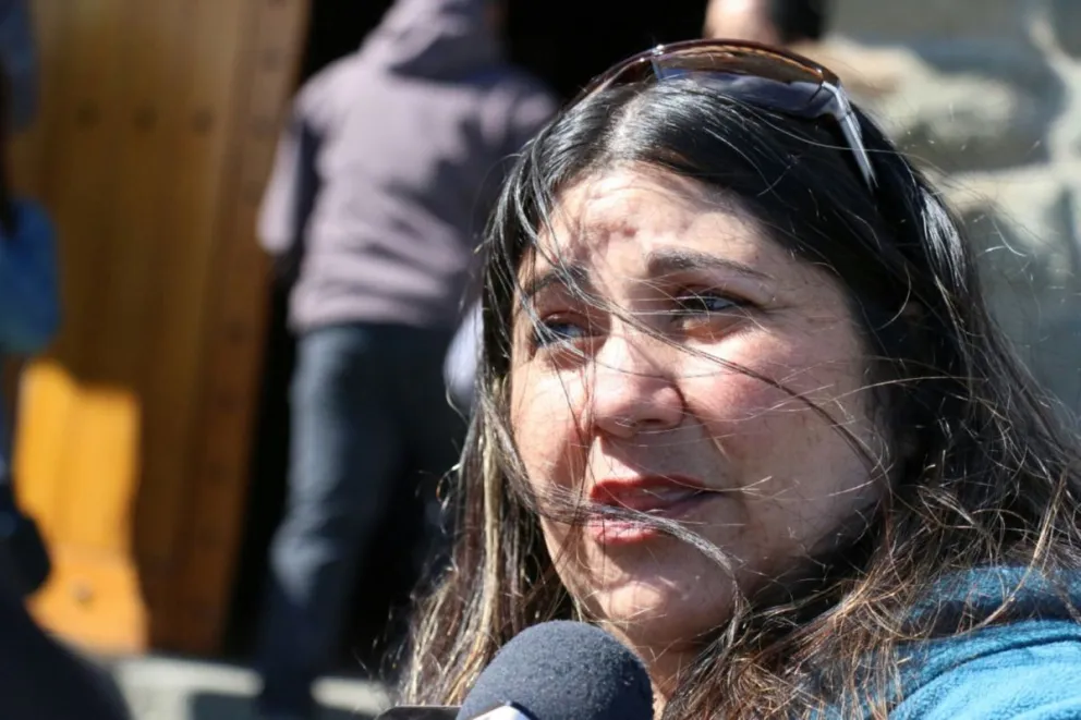 Claudia Cisterna, integrante de la cooperativa Sueños de Todos. 