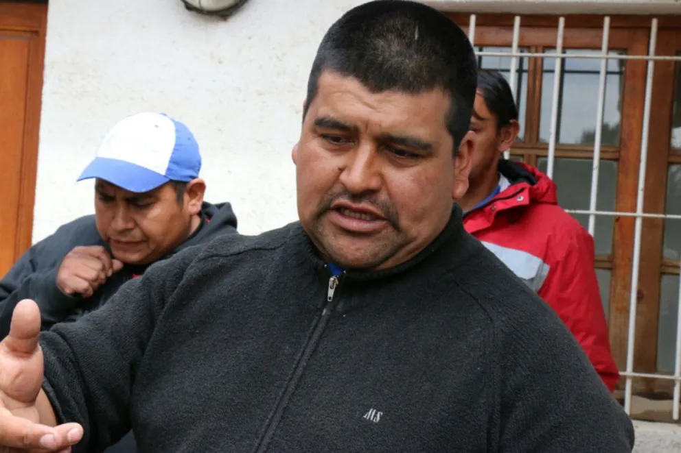 Manuel Mardones, referente local del Sindicato de la Carne. 