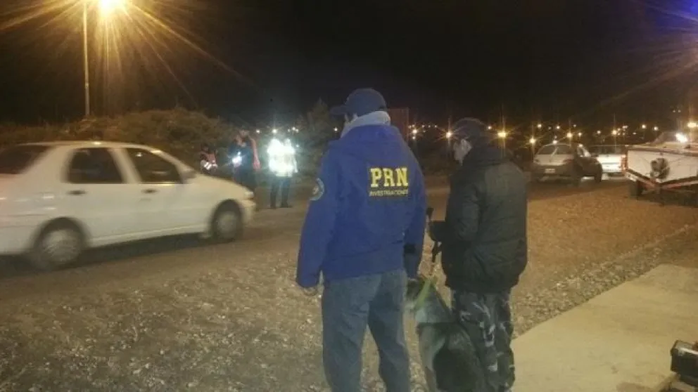 Los controles del jueves en Pasaje Gutiérrez y Juan Herman.