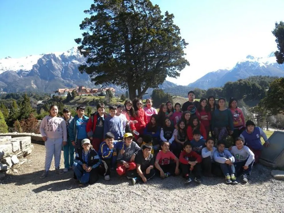 Cientos de niños rionegrinos disfrutaron de Bariloche