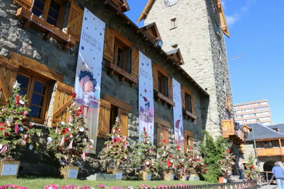 Navidad con buen tiempo en Bariloche.