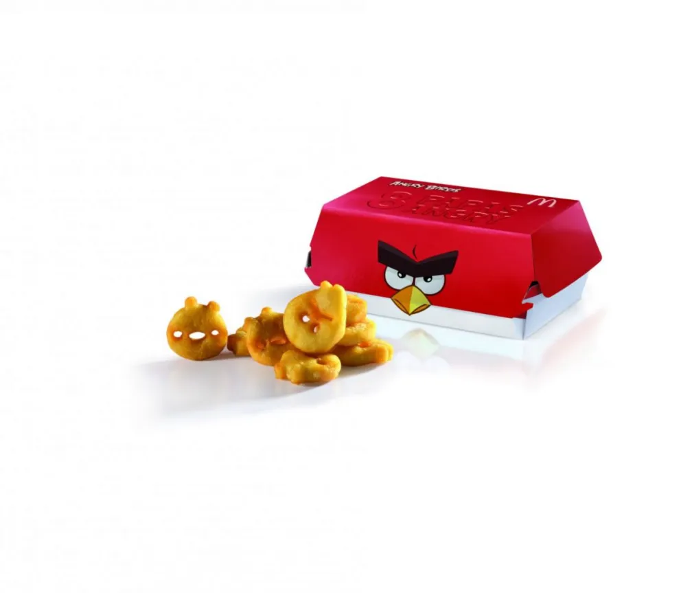 Los “Angry Birds” siguen alegrando la cajita feliz de McDonald´s