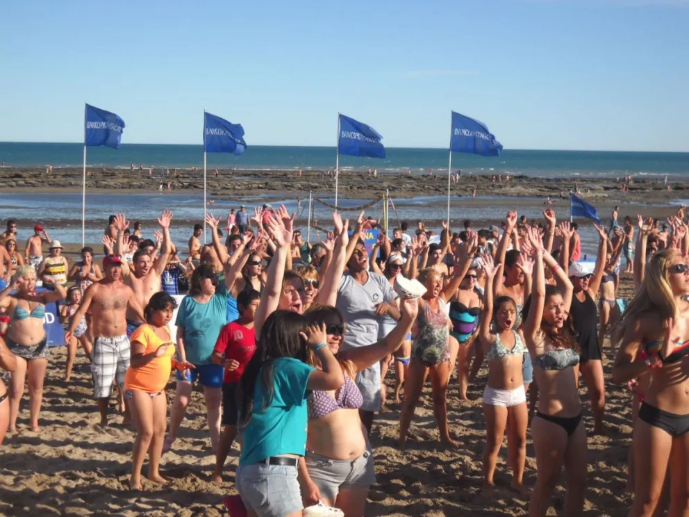 El Banco Patagonia hace temporada en Las Grutas