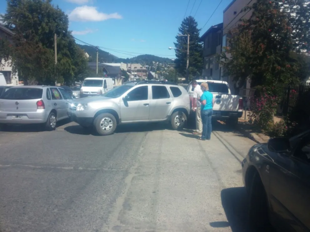 Un leve choque generó complicaciones en el tránsito