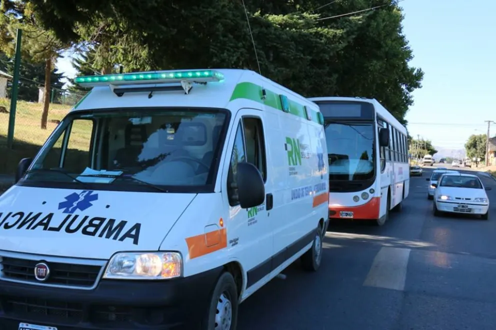 Chofer de Las Grutas sufrió un preinfarto mientras conducía