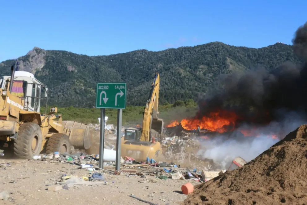 Un nuevo incendio en el vertedero