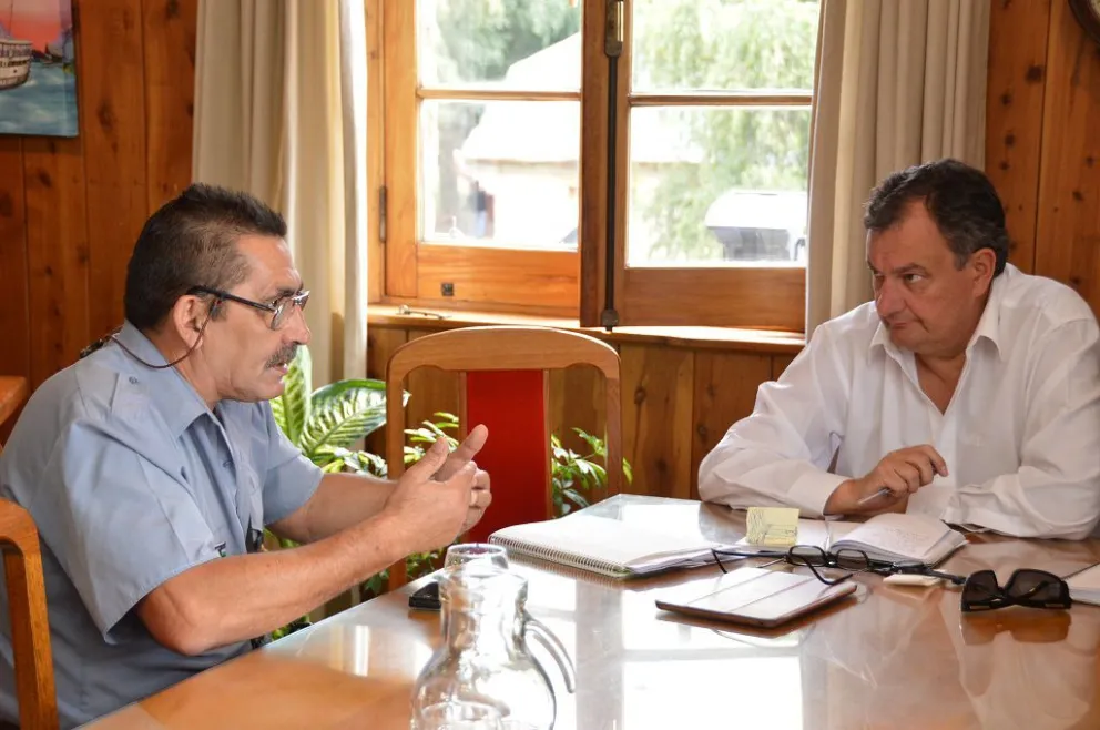 Seguridad, uno de los temas principales en la agenda de Gennuso