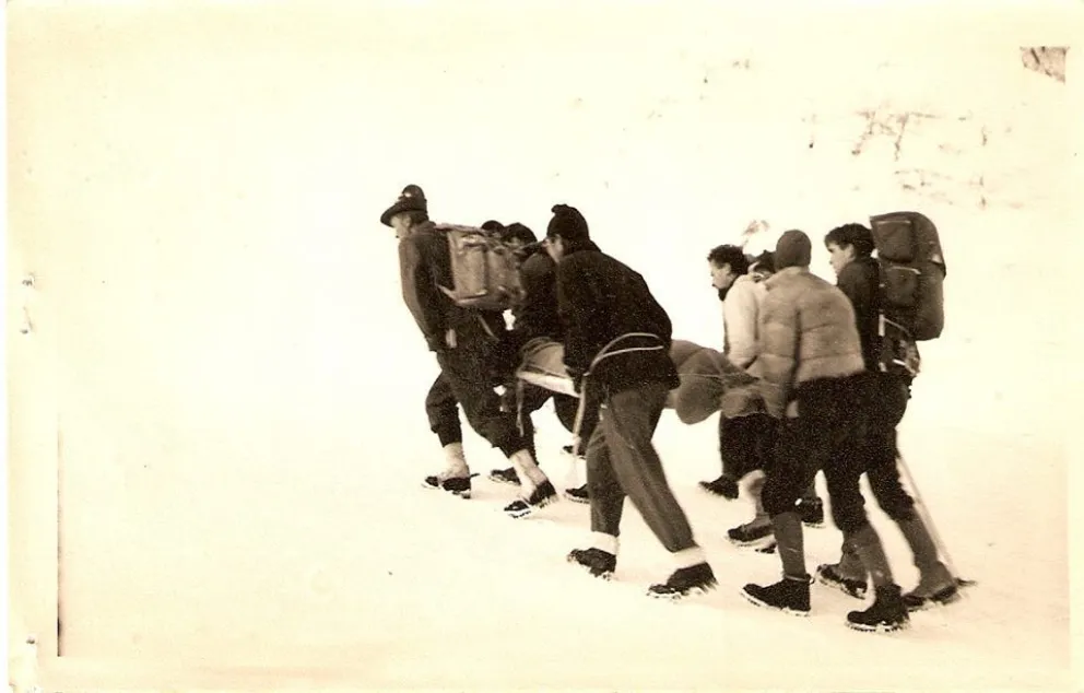 Foto: Facebook Comisión de Auxilio - Club Andino Bariloche. 