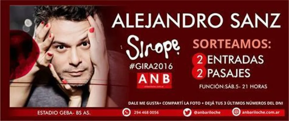 Conocé a la ganadora de las entradas para Alejandro Sanz