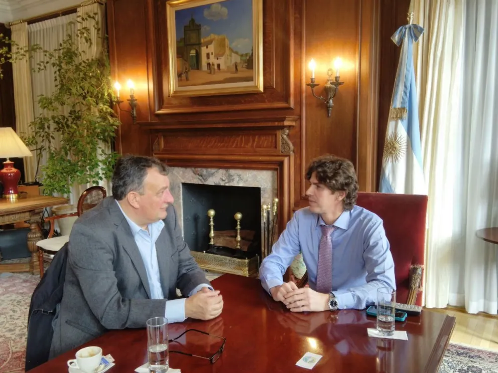 Gennuso y Lousteau, juntos en Washington