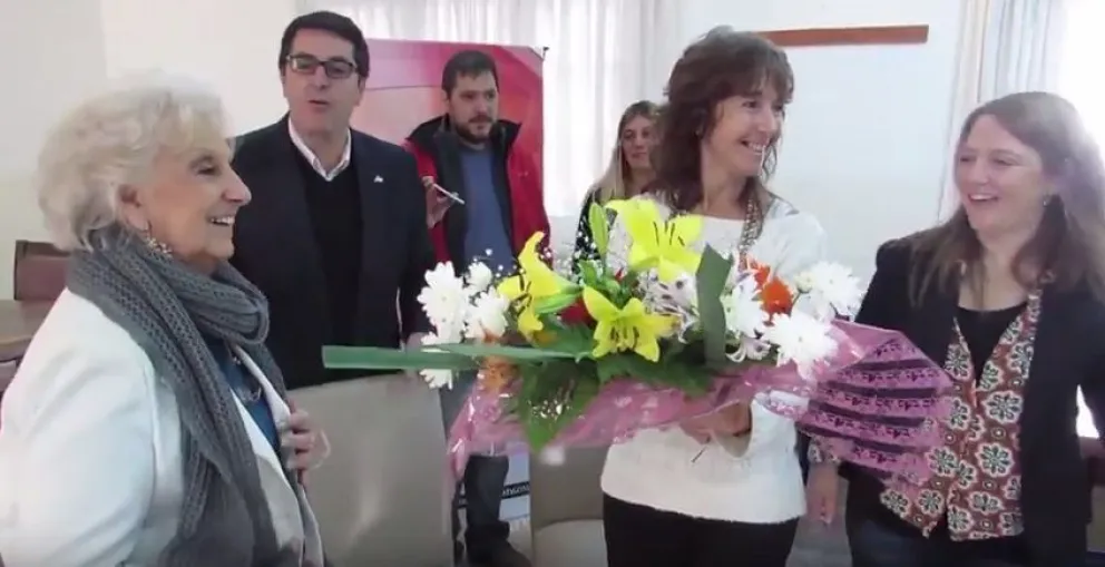 El video con las declaraciones de Estela de Carlotto en el Concejo Municipal