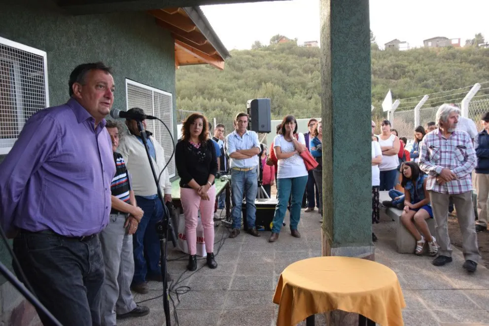 Inauguraron el centro comunitario del barrio El Maitén