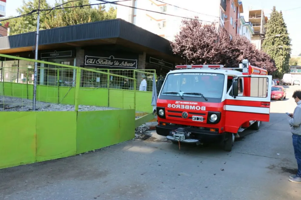Una fuga de gas en Mitre causó momentos de tensión