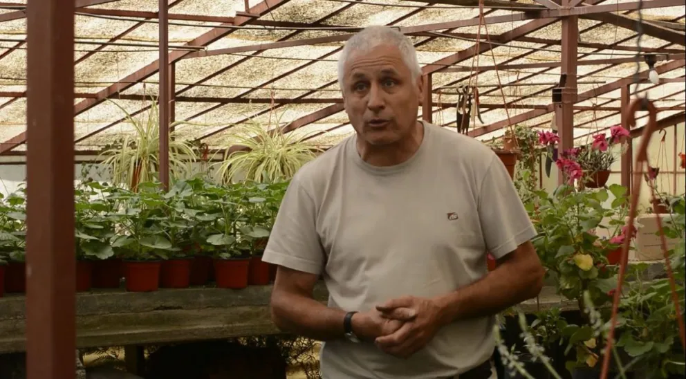 Oscar: “El vivero es una pasión”. 