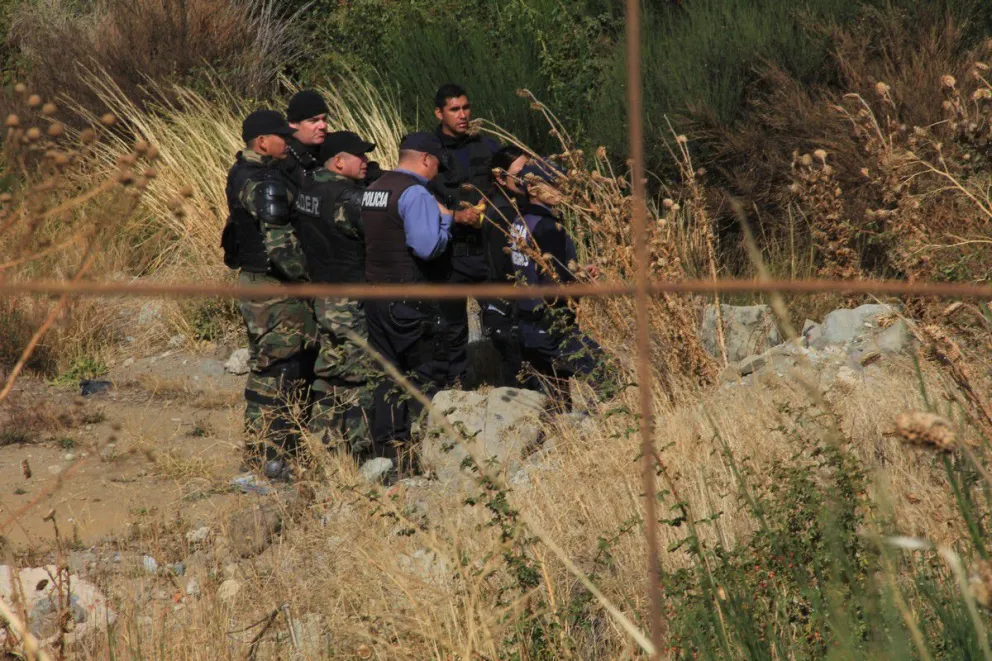 En imágenes: Así fue el rastrillaje en la zona donde encontraron el cuerpo