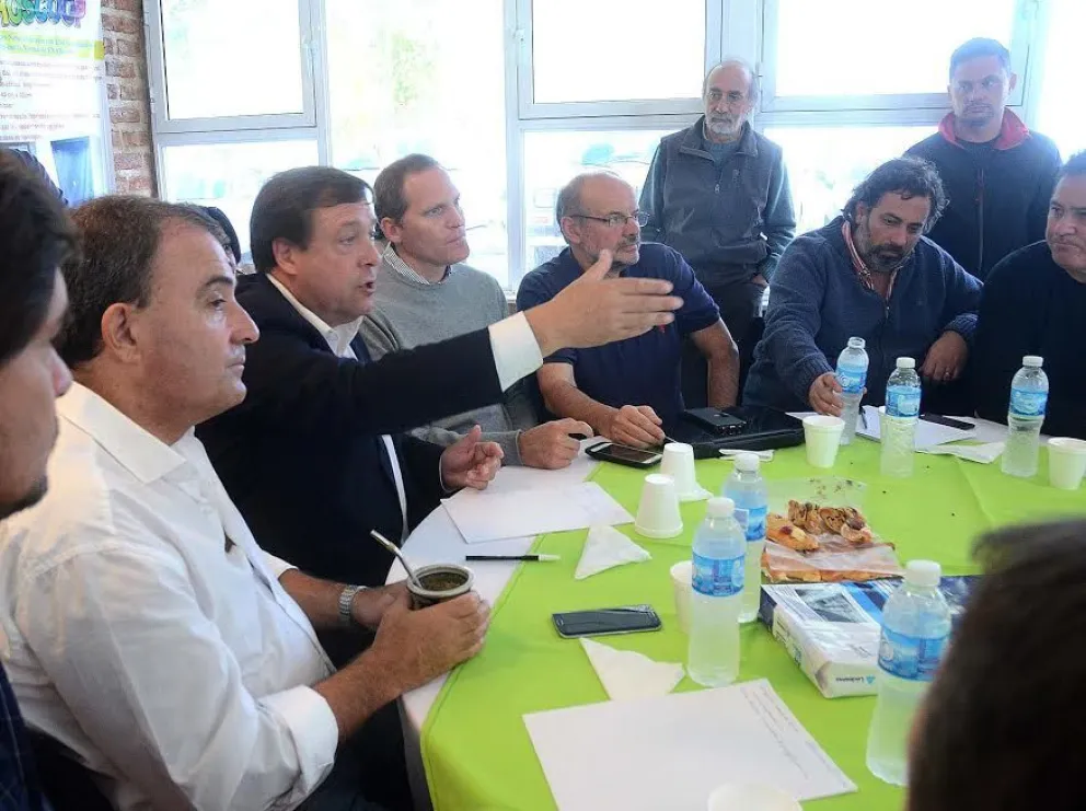 Weretilneck definió su movimiento en la tierra de su principal adversario político