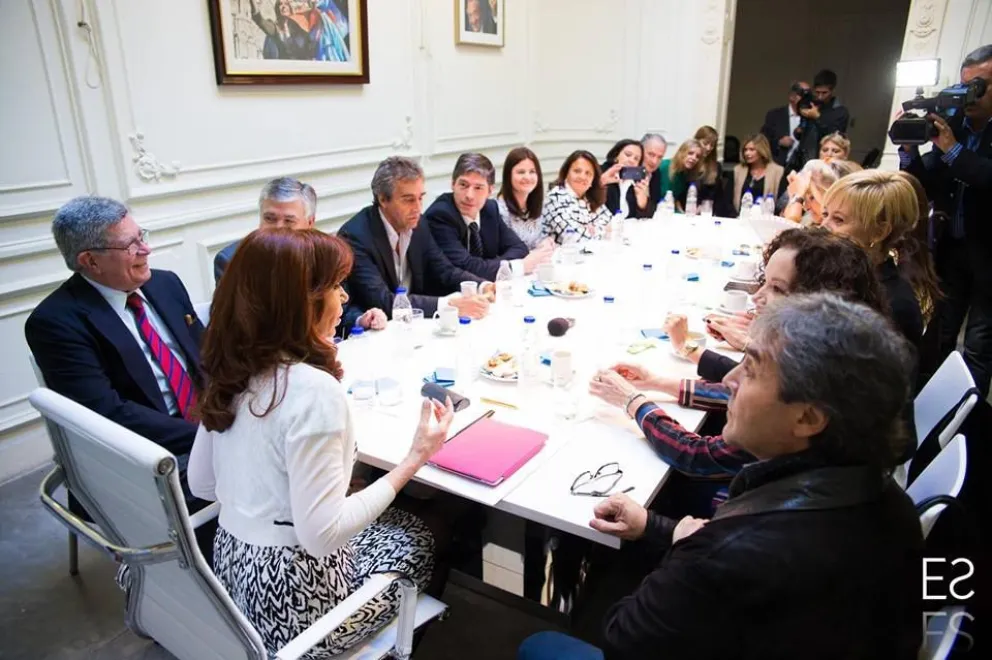 Senadora rionegrina se reunió con Cristina
