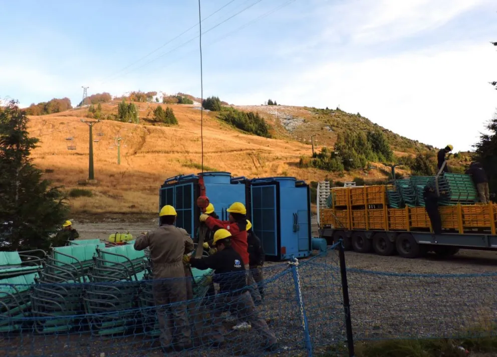 El cerro Catedral se prepara para la temporada con más equipamiento