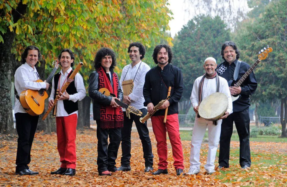 El grupo chileno Illapu se presentará por primera vez en Bariloche