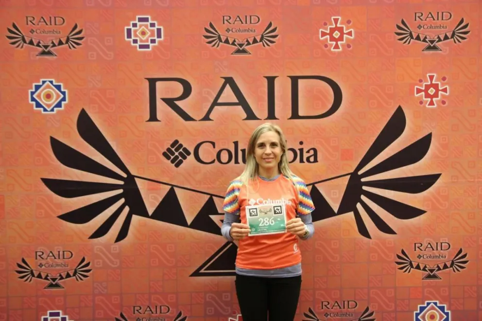 Raid Columbia: Cristina Llaser arrancó en el podio
